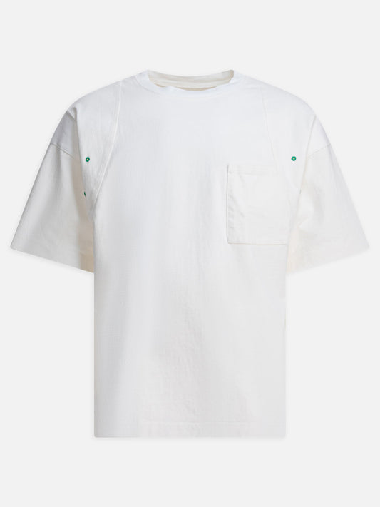 T-shirt girocollo Solid colour  Bianco - KAPITAL Uomo | PLP | VIETTI Online Store 
