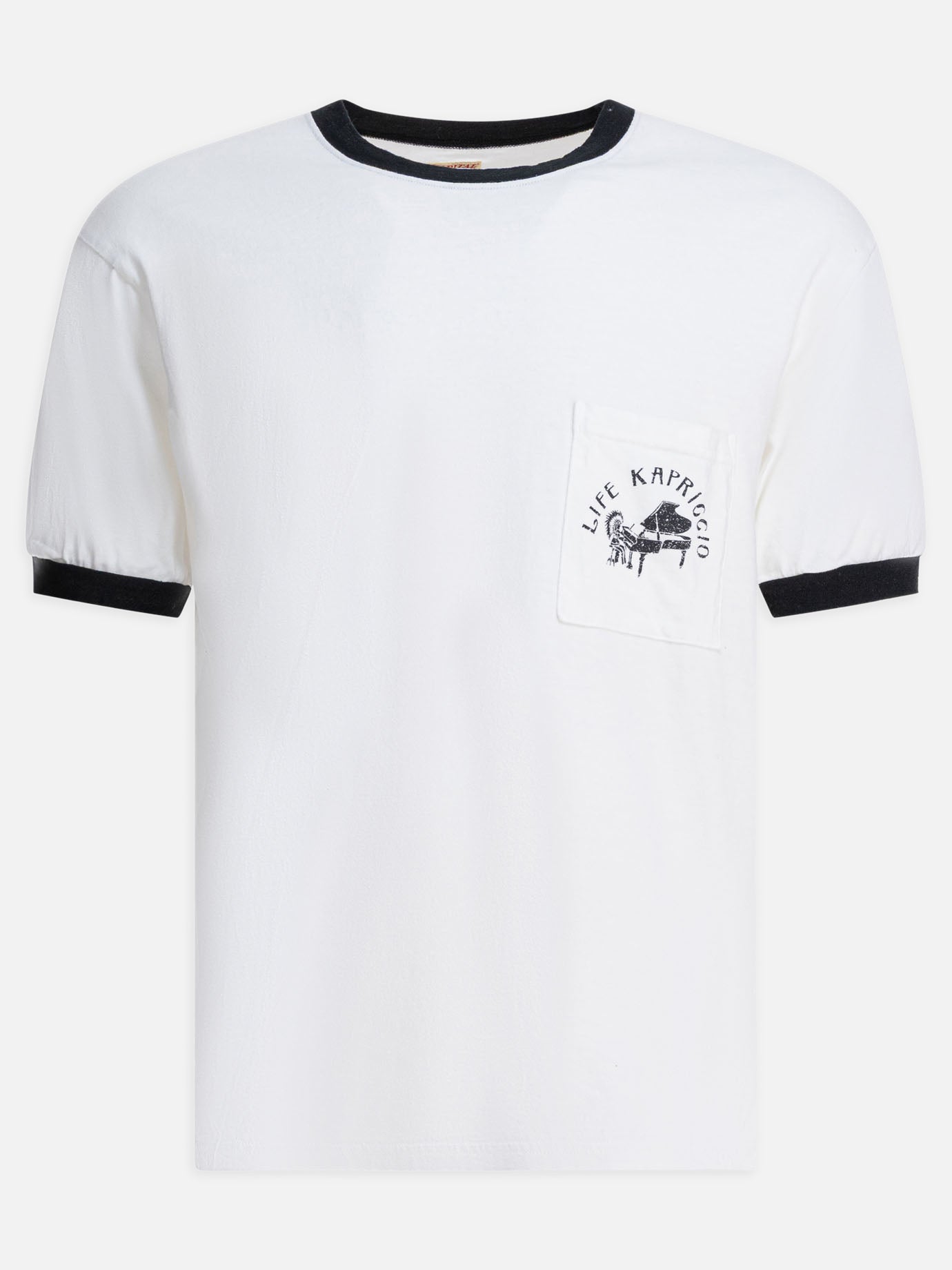 Crewneck t-shirts Print  White - KAPITAL Men | PDP | VIETTI Online Store | Zoom-Modal
