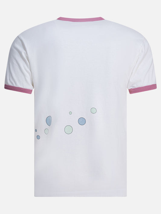 T-shirt girocollo Print  Bianco - KAPITAL Uomo | PDP | VIETTI Online Store | 2
