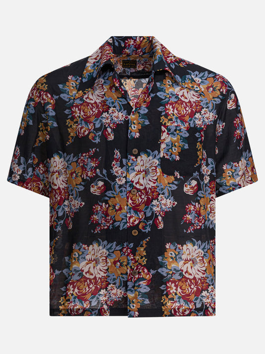 Camicie casual Floral  Nero - KAPITAL Uomo | VIETTI Online Store 
