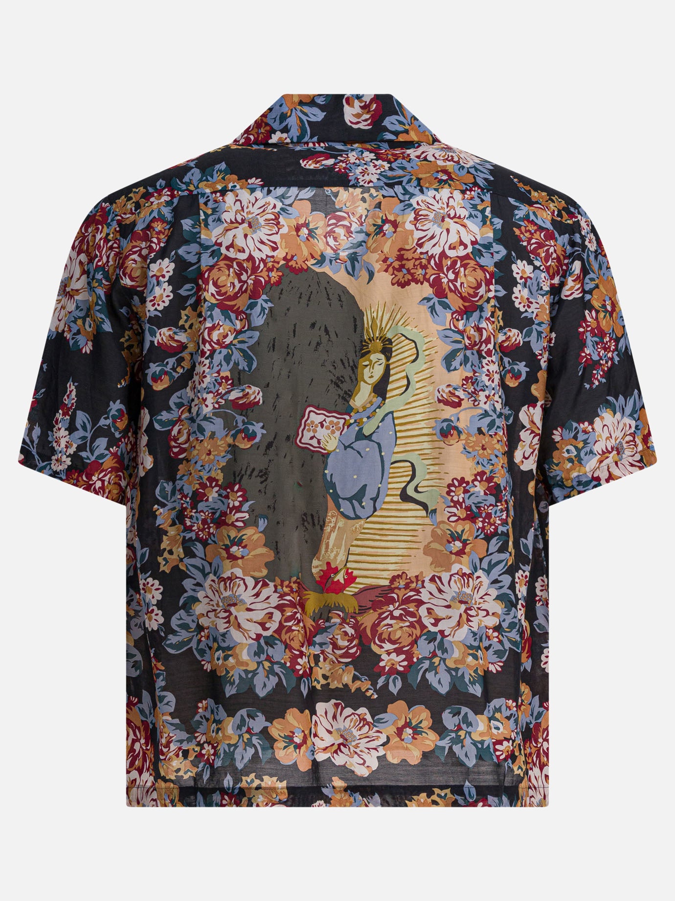 Camicie casual Floral  Nero - KAPITAL Uomo | PDP | VIETTI Online Store | thumbnail_2