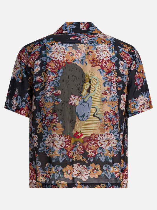 Camicie casual Floral  Nero - KAPITAL Uomo | VIETTI Online Store | 2

