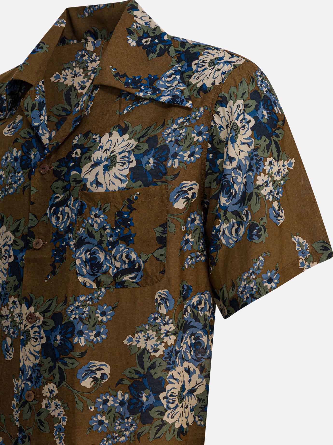 Camicie casual Floral  Verde - KAPITAL Uomo | PDP | VIETTI Online Store | thumbnail_4