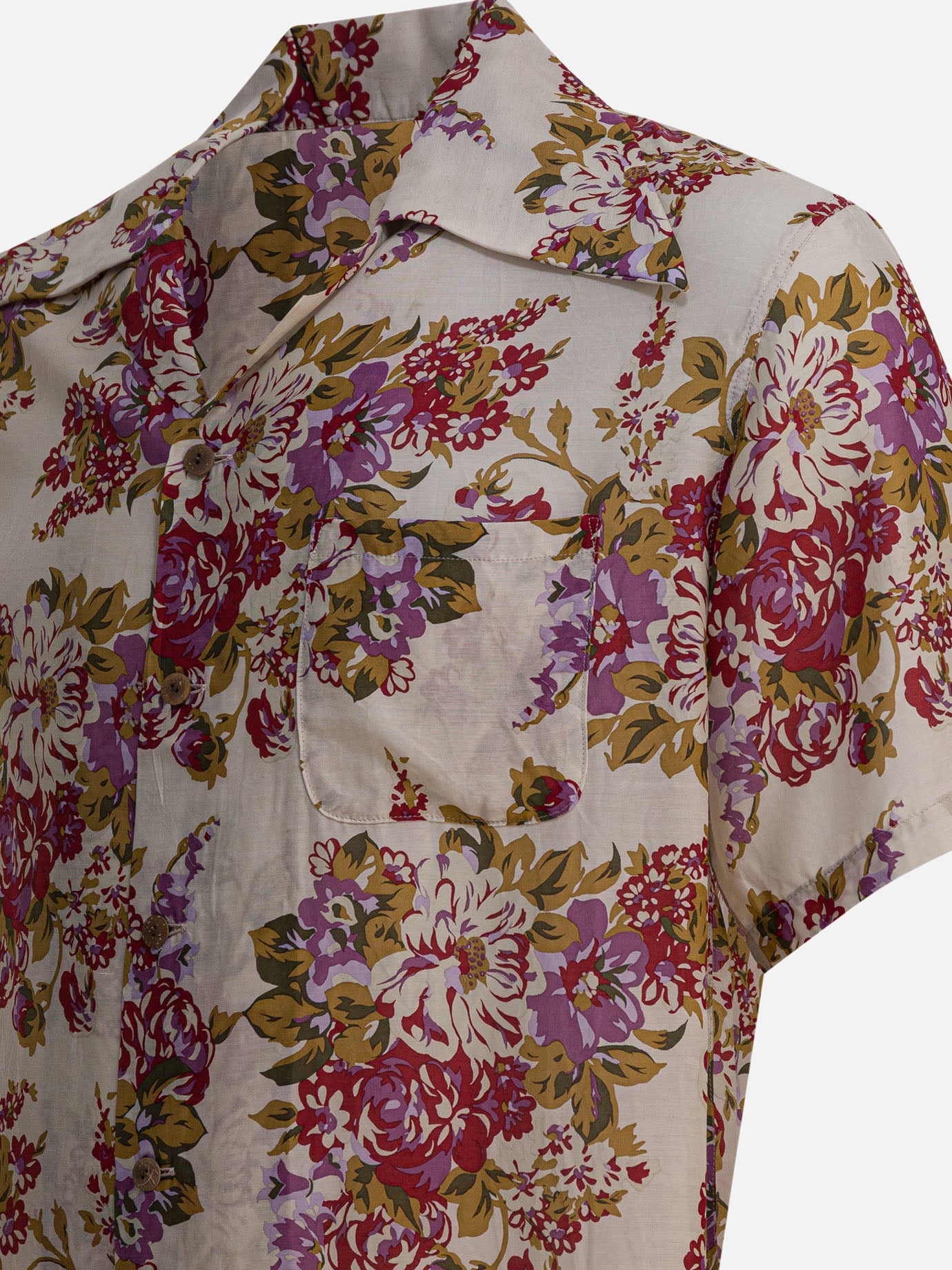 Camicie casual Floral  Rosa - KAPITAL Uomo | PDP | VIETTI Online Store | thumbnail_4