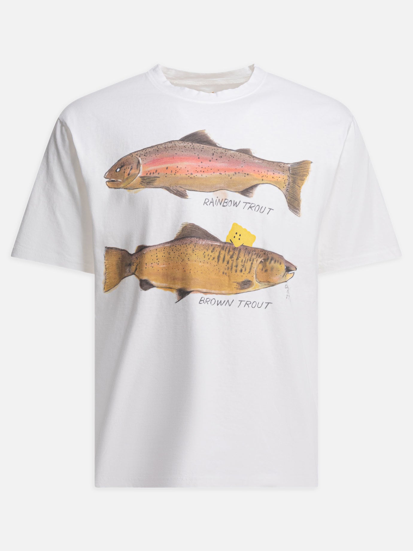 T-shirt girocollo Graphics  Bianco - KAPITAL Uomo | PDP | VIETTI Online Store | thumbnail