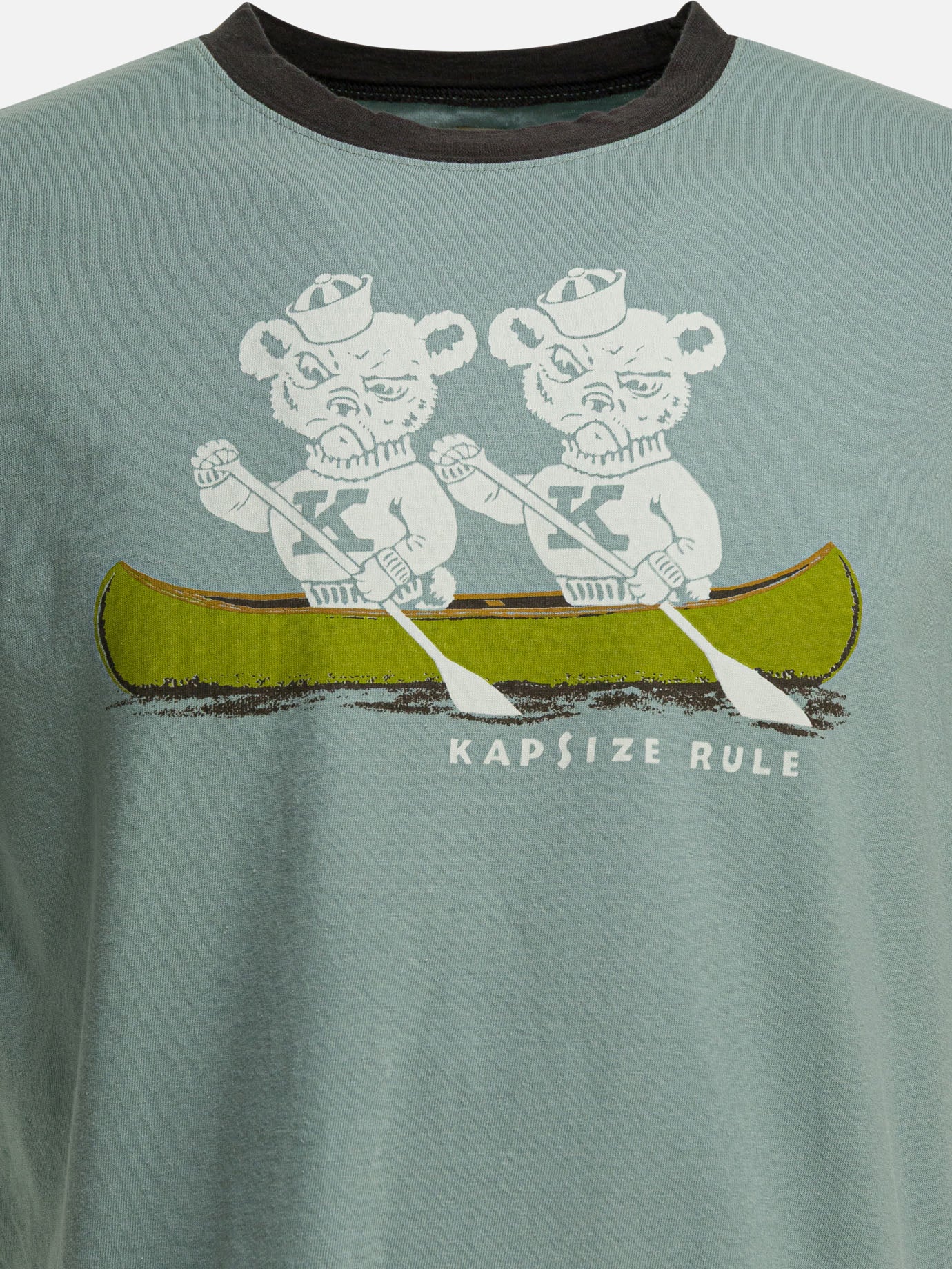 Crewneck t-shirts Graphics  Blue - KAPITAL Men | PDP | VIETTI Online Store | Zoom-Modal_3
