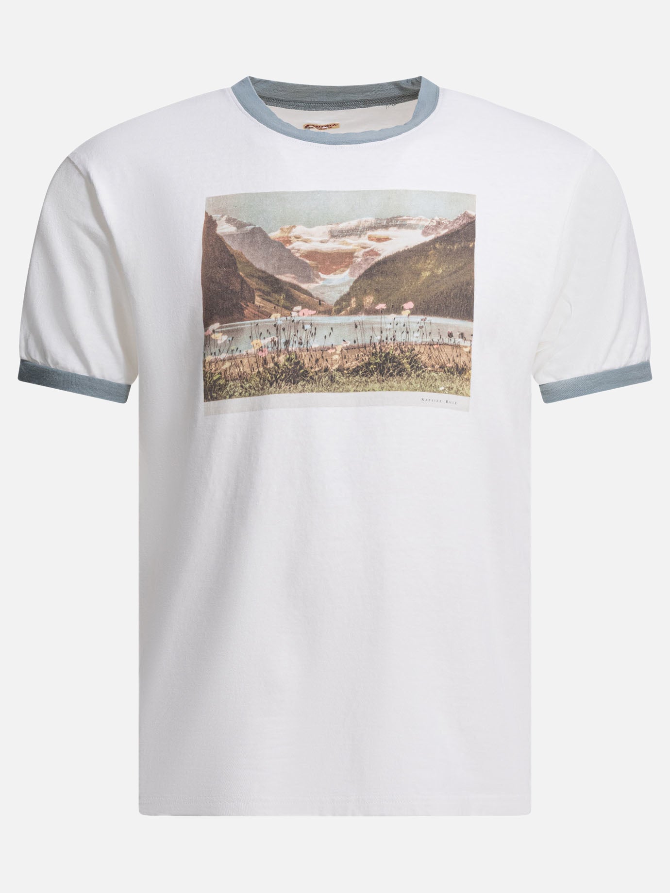 T-shirt girocollo Graphics  Bianco - KAPITAL Uomo | PDP | VIETTI Online Store | Zoom-Modal
