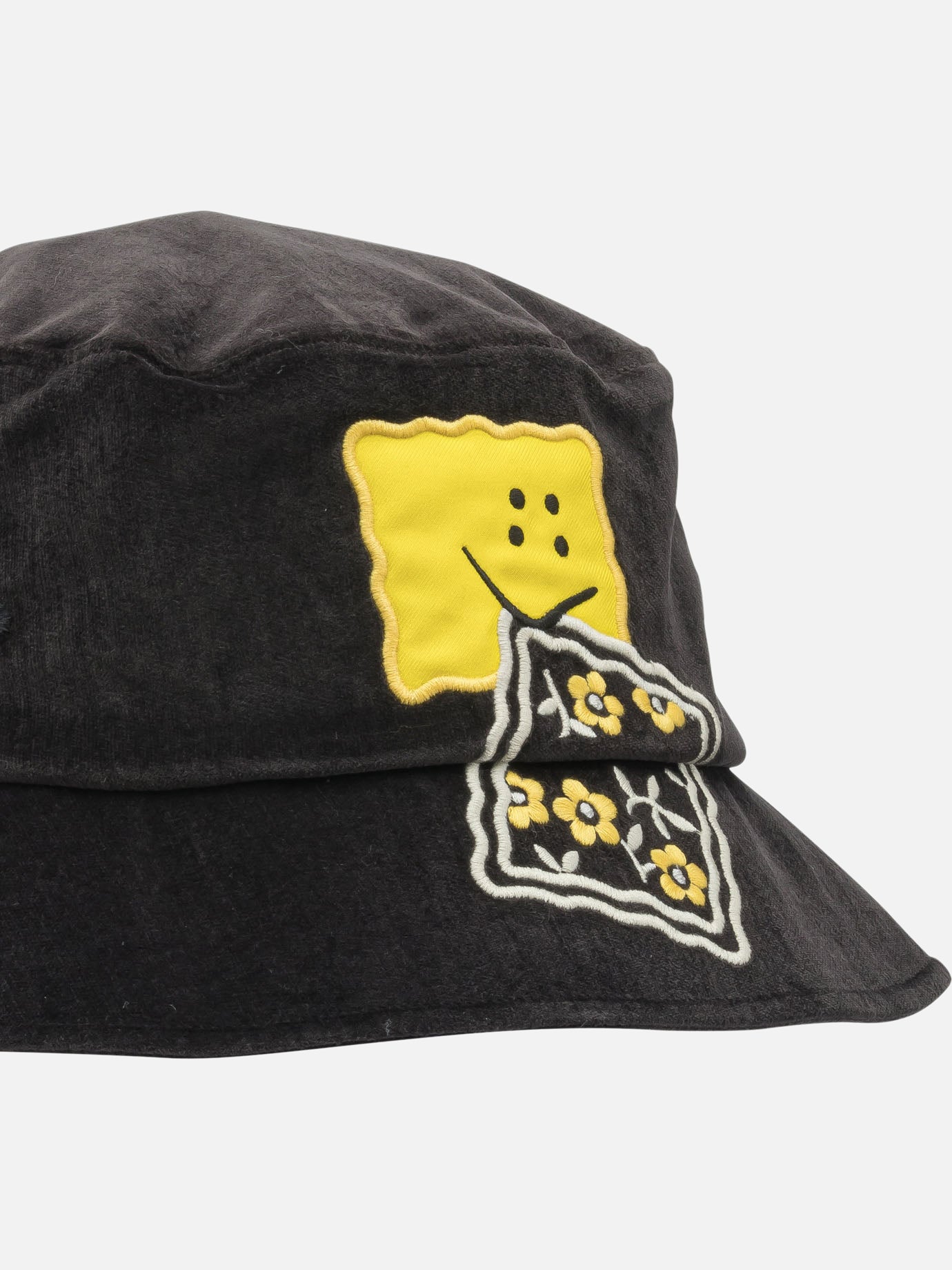 Bucket hats 100% cotton  Black - KAPITAL Men | PDP | VIETTI Online Store | thumbnail_4