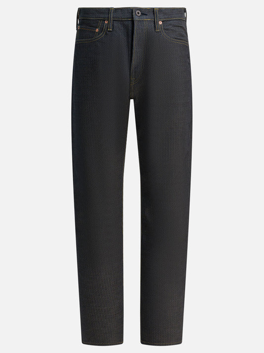Straight-leg jeans Denim  Blue - KAPITAL Men | PDP | VIETTI Online Store 
