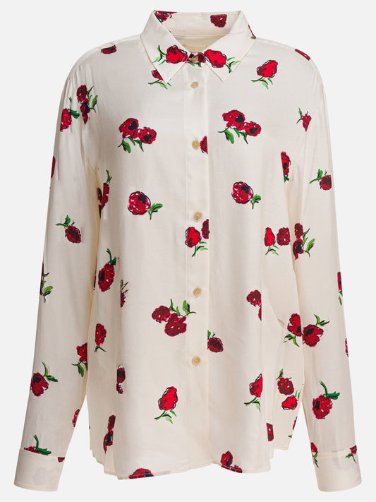 Camicie casual Print  Beige - Khaite Donna | PLP | VIETTI Online Store 
