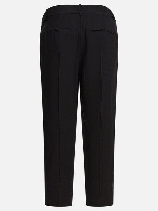 Pantaloni casual Solid colour  Nero - Khaite Donna | PLP | VIETTI Online Store | 2
