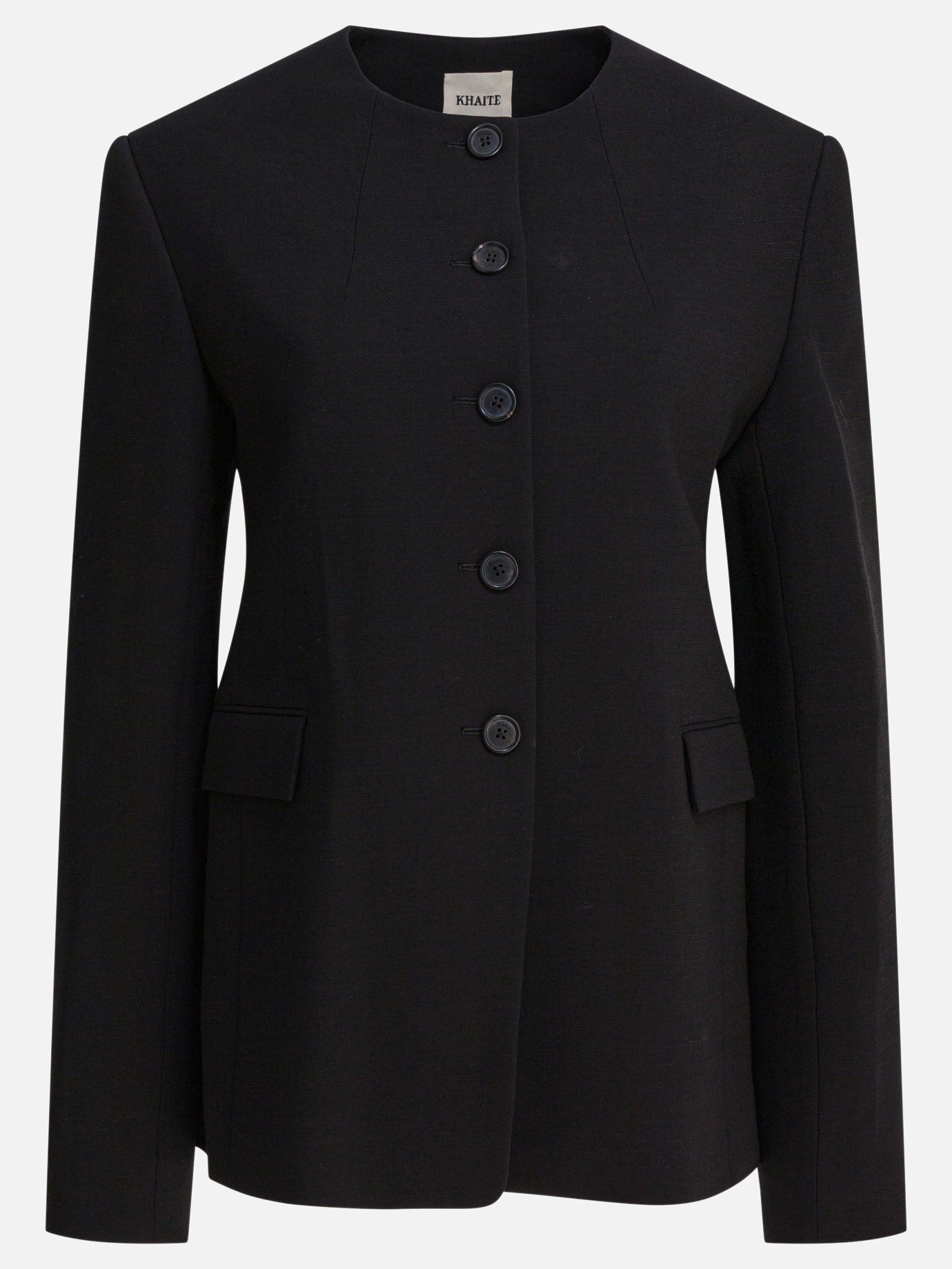 Blazer Solid colour  Nero - Khaite Donna | PDP | VIETTI Online Store | thumbnail