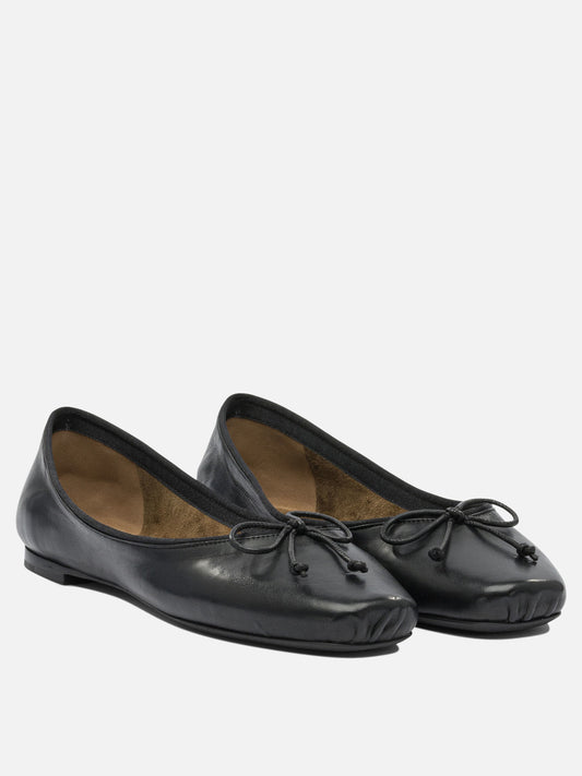 Ballerine classiche 80% Lambskin 20% Calfskin - 100% leather  Nero - Khaite Donna | PLP | VIETTI Online Store | 2
