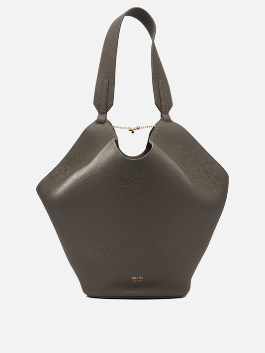 Borse medie Tinta unita  Grigio - Khaite Donna | PLP | VIETTI Online Store 

