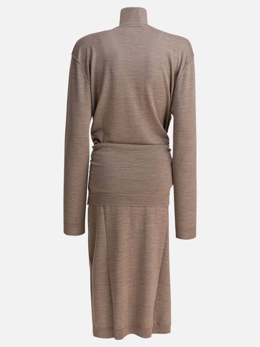 Abiti midi Solid colour  Grigio - Lemaire Donna | VIETTI Online Store | 2
