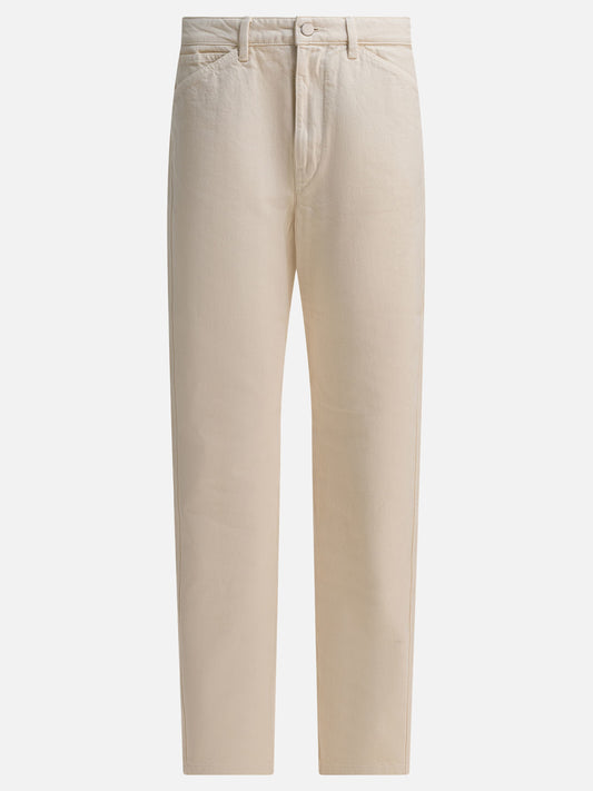 Jeans a gamba dritta Solid colour  Beige - Lemaire Donna | PDP | VIETTI Online Store 
