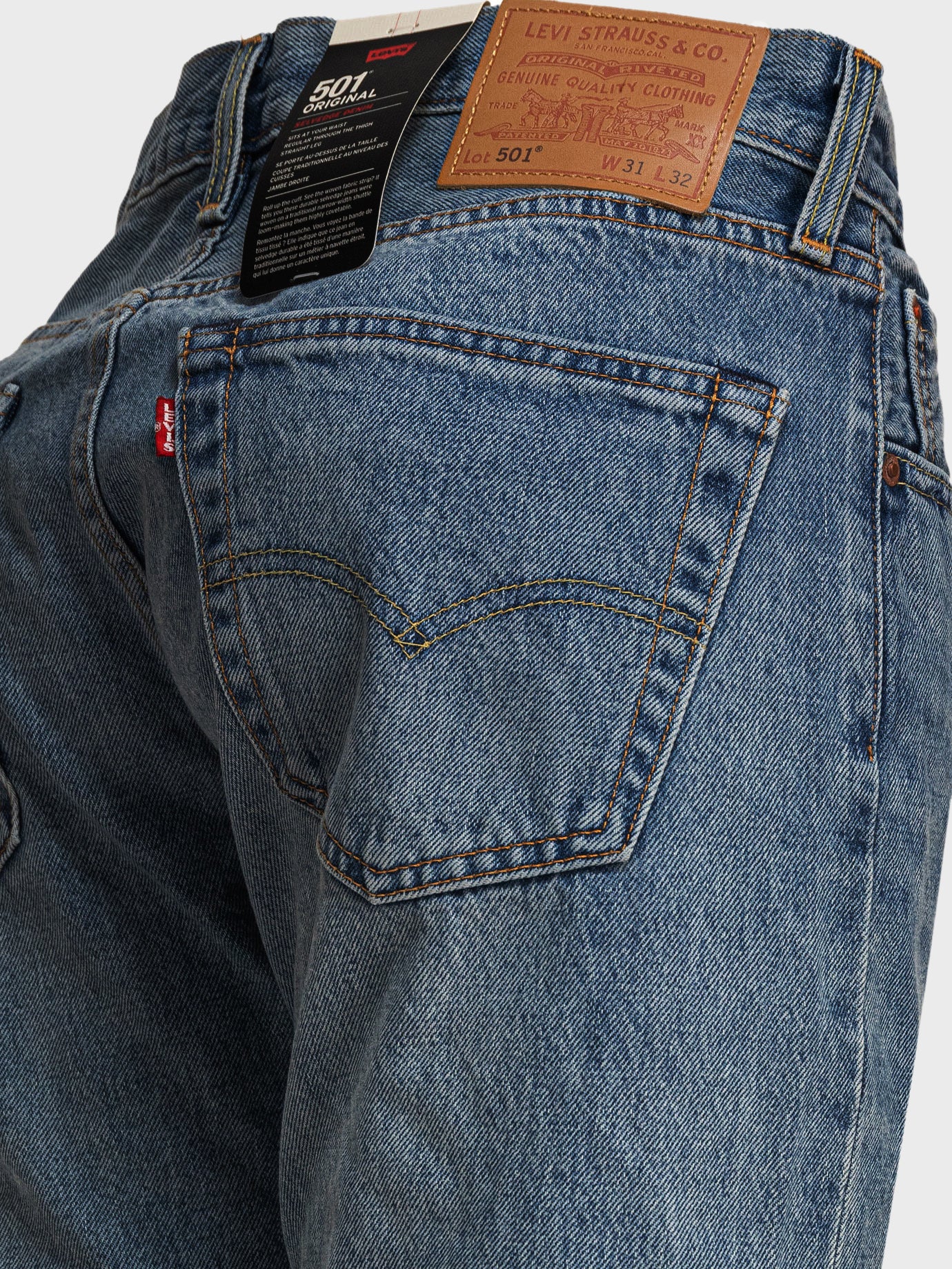 Jeans a gamba dritta Denim  Blu - Levi&#39;s Uomo | PDP | VIETTI Online Store | thumbnail_4