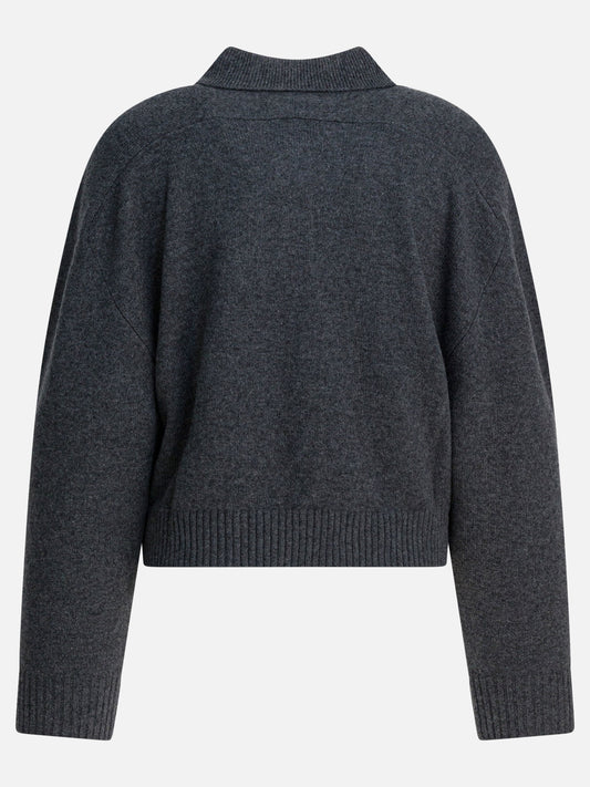 Maglioni girocollo Solid colour  Grigio - LouLou De Saison Donna | PLP | VIETTI Online Store | 2
