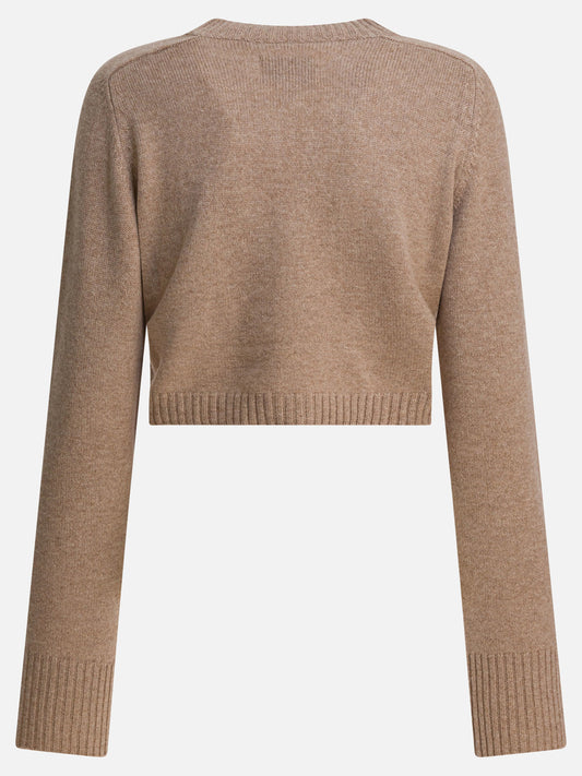 Cardigan Solid colour  Beige - LouLou De Saison Donna | VIETTI Online Store | 2
