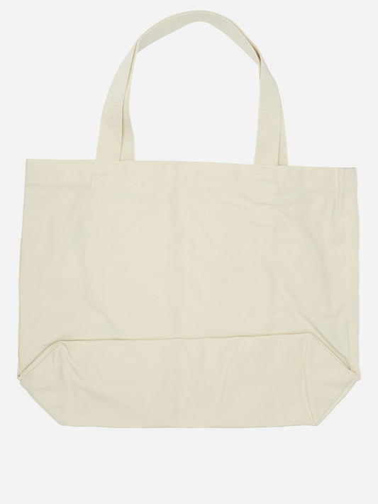 Large bags Logo  Beige - Maison Kitsuné Men | PDP | VIETTI Online Store | 2
