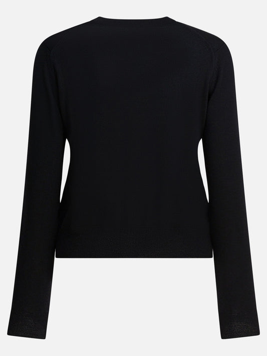 Cardigans Logo  Black - Maison Kitsuné Women | PLP | VIETTI Online Store | 2
