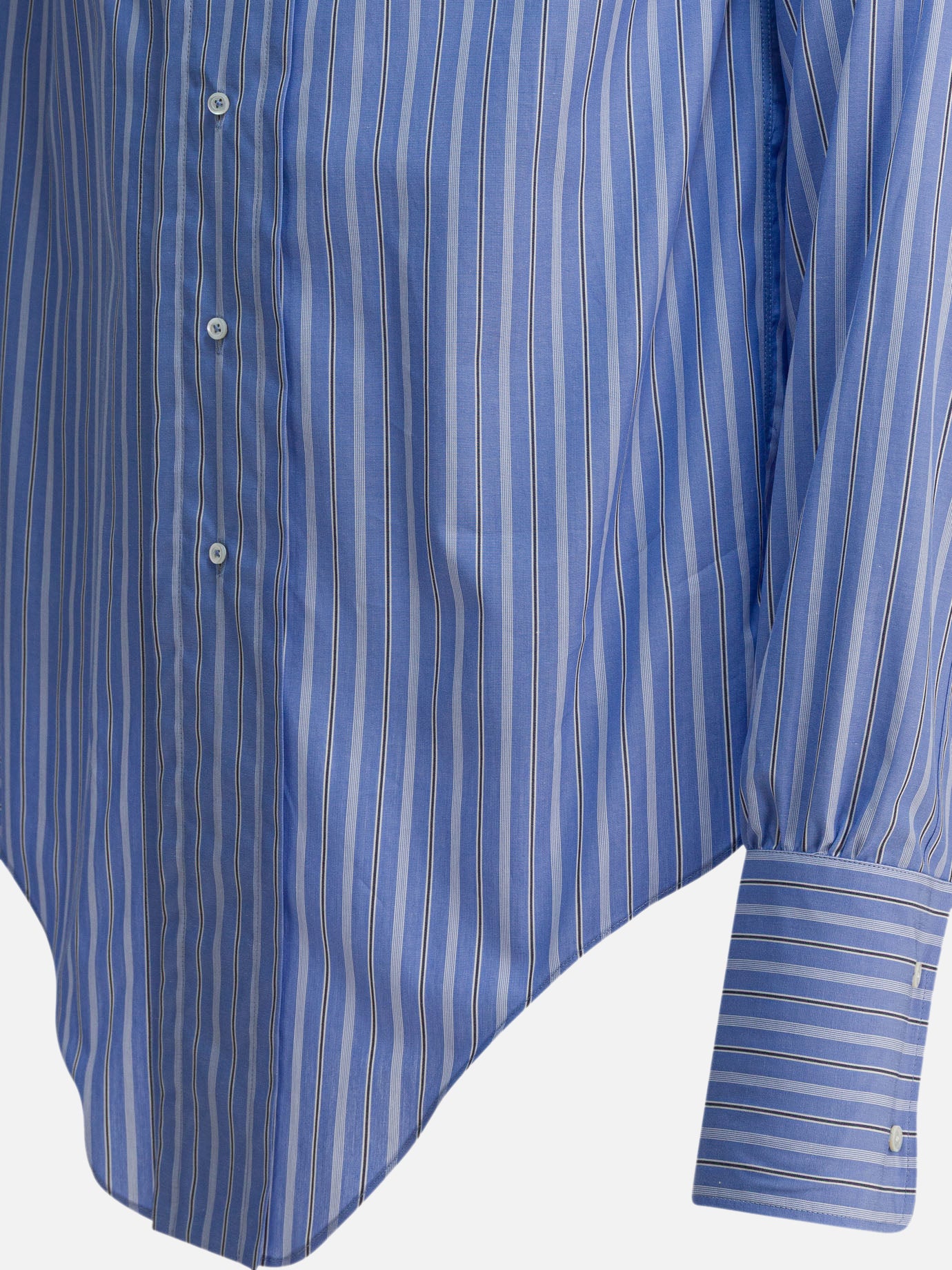Camicie casual Striped  Azzurro - Maison Margiela Donna | PDP | VIETTI Online Store | thumbnail_4