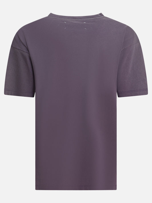 T-shirt girocollo Logo  Viola - Maison Margiela Donna | PDP | VIETTI Online Store | 2
