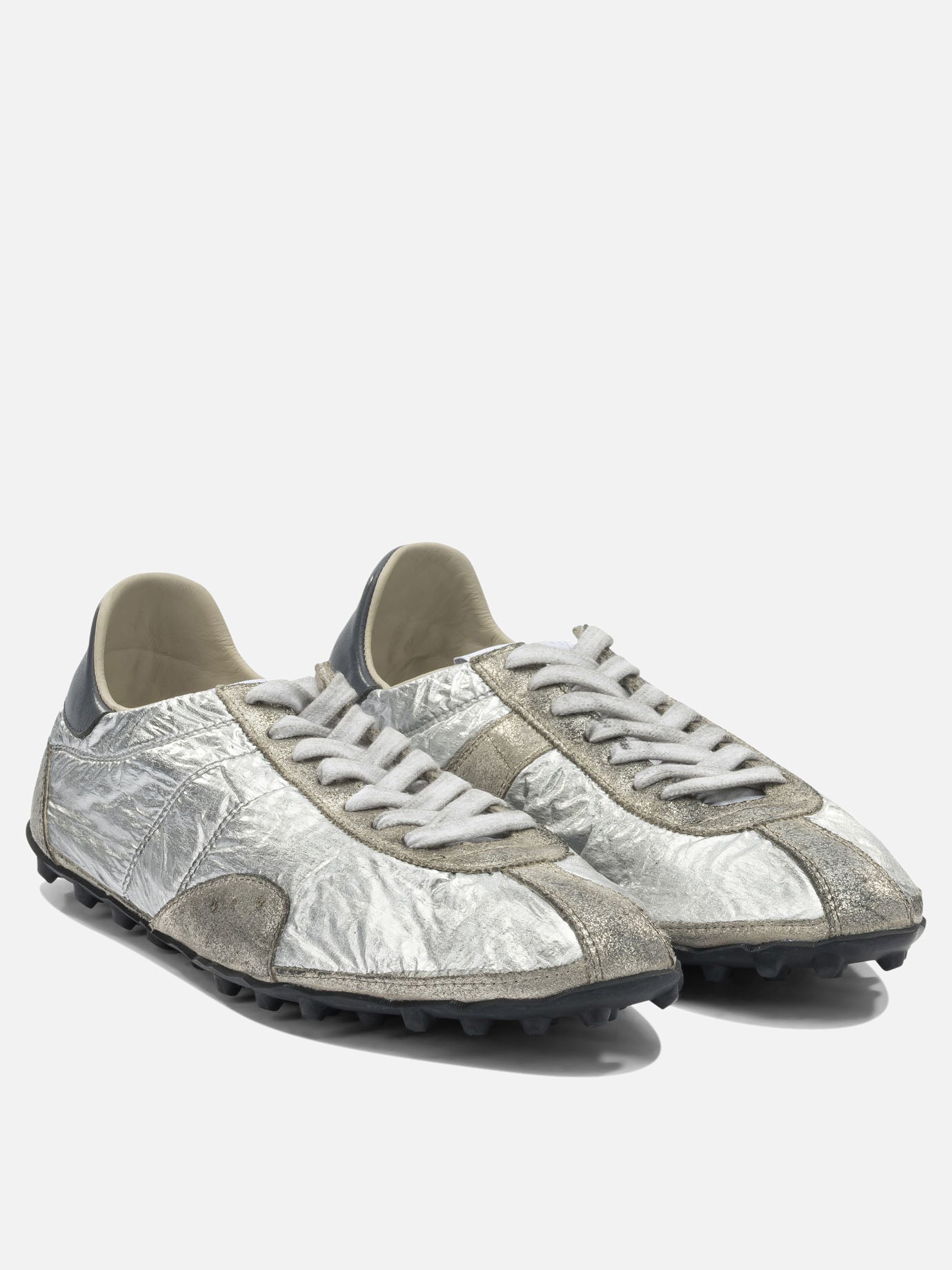 Low top sneakers 90% polyester 10% polyamide - 100% rubber  Silver - Maison Margiela Men | PDP | VIETTI Online Store | thumbnail_2