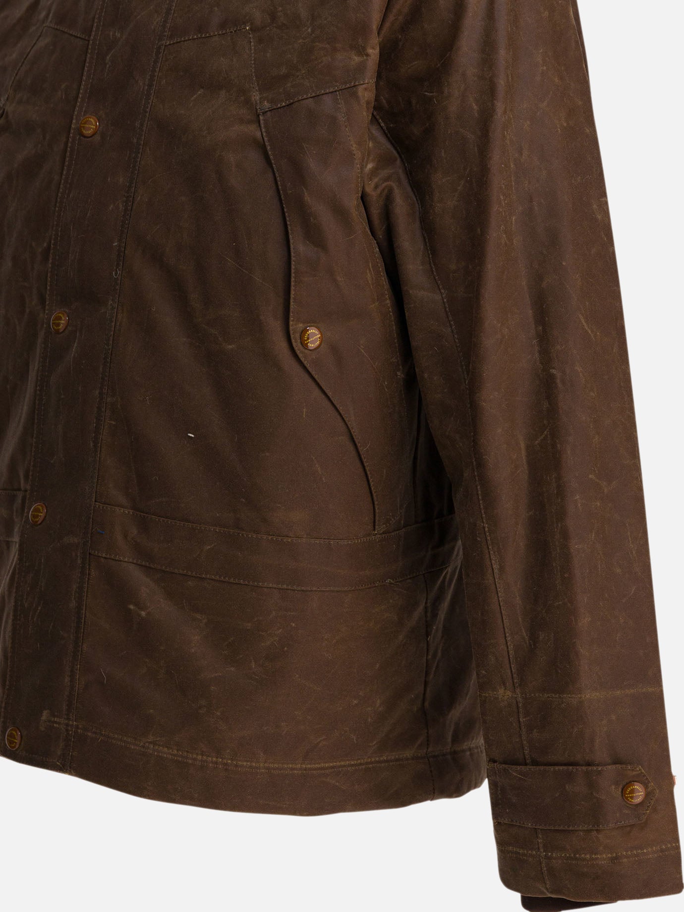 Parkas Solid colour  Brown - Manifattura Ceccarelli Men | PDP | VIETTI Online Store | thumbnail_4
