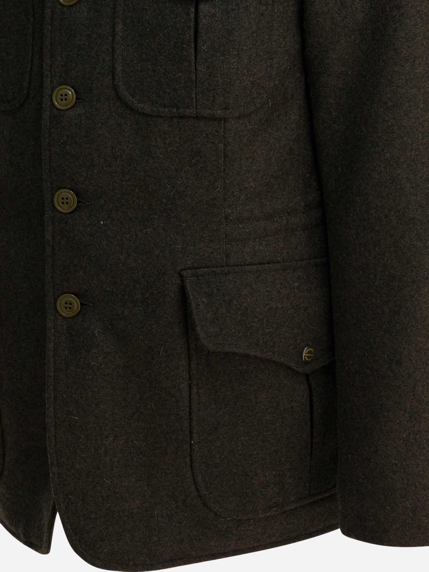 Short coats Solid colour  Green - Manifattura Ceccarelli Men | PDP | VIETTI Online Store | Zoom-Modal_4
