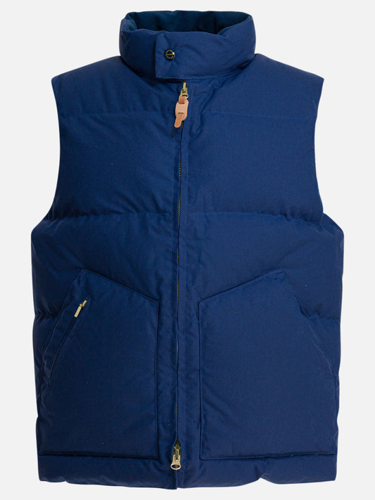 Vest jackets Solid colour  Blue - Manifattura Ceccarelli Men | PDP | VIETTI Online Store 
