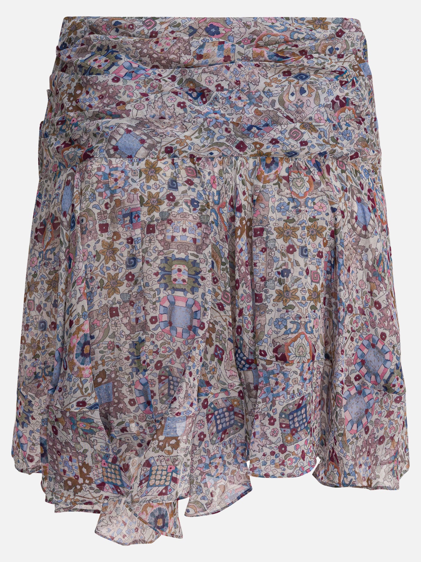 Miniskirts Floral  Beige - Marant Étoile Women | PDP | VIETTI Online Store | thumbnail_2