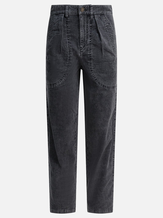 Pantaloni casual Solid colour  Nero - Marant Étoile Donna | VIETTI Online Store 
