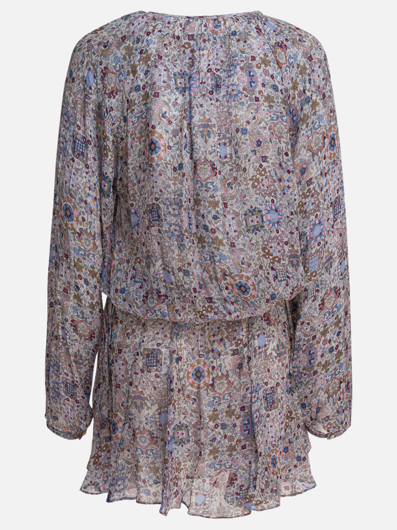 Mini dresses Floral  Beige - Marant Étoile Women | PDP | VIETTI Online Store | Zoom-Modal_2

