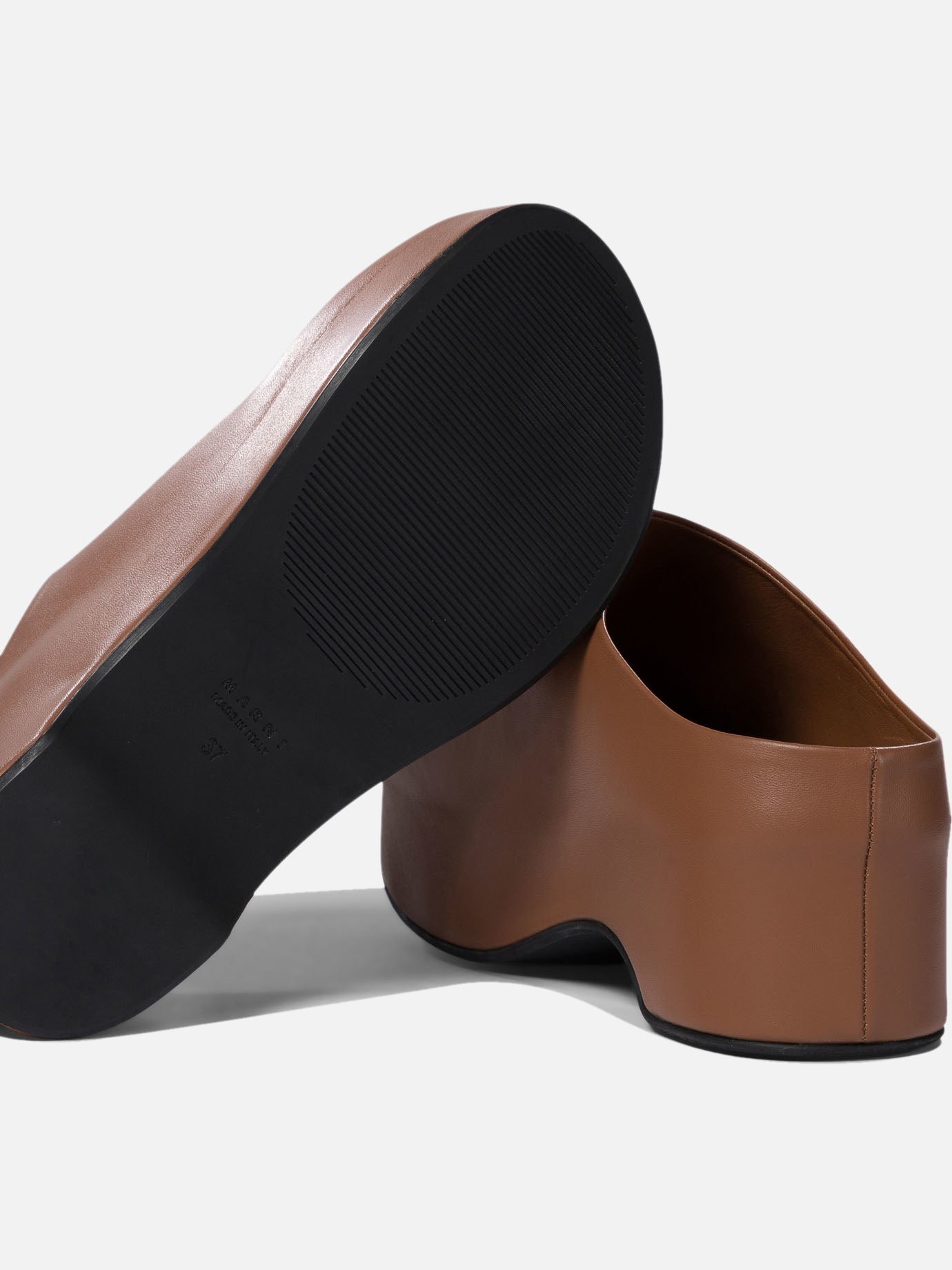Slipper 100% leather - 100% rubber  Marrone - Marni Donna | PDP | VIETTI Online Store | Zoom-Modal_5
