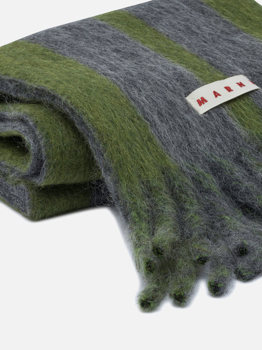 Sciarpe con frange 50% wool 20% polyamide 15% mohair 15% alpaca  Grigio - Marni Donna | PLP | VIETTI Online Store | 2
