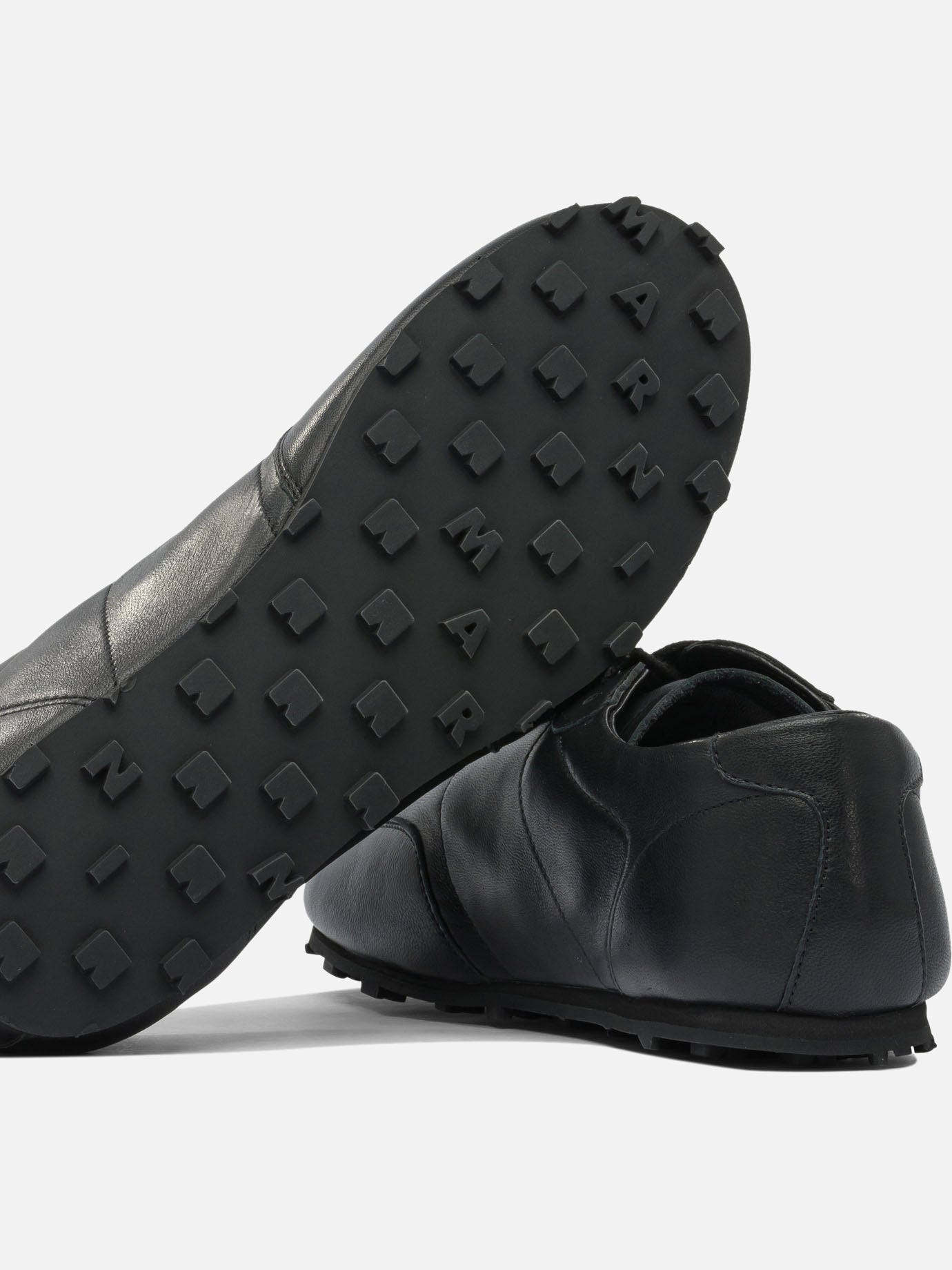 Sneaker basse 100% leather - 100% rubber  Nero - Marni Donna | PDP | VIETTI Online Store | Zoom-Modal_5
