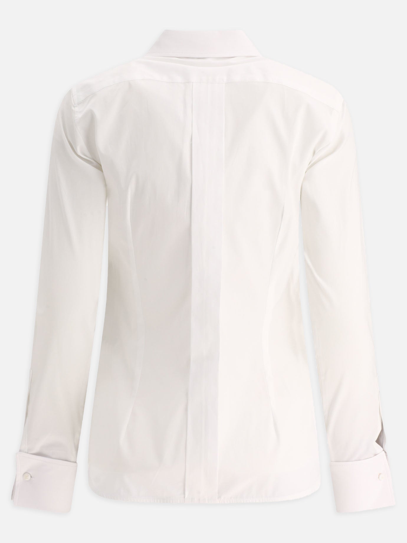 Max Mara Camicia in cotone 17845228_38 White thumbnail_2