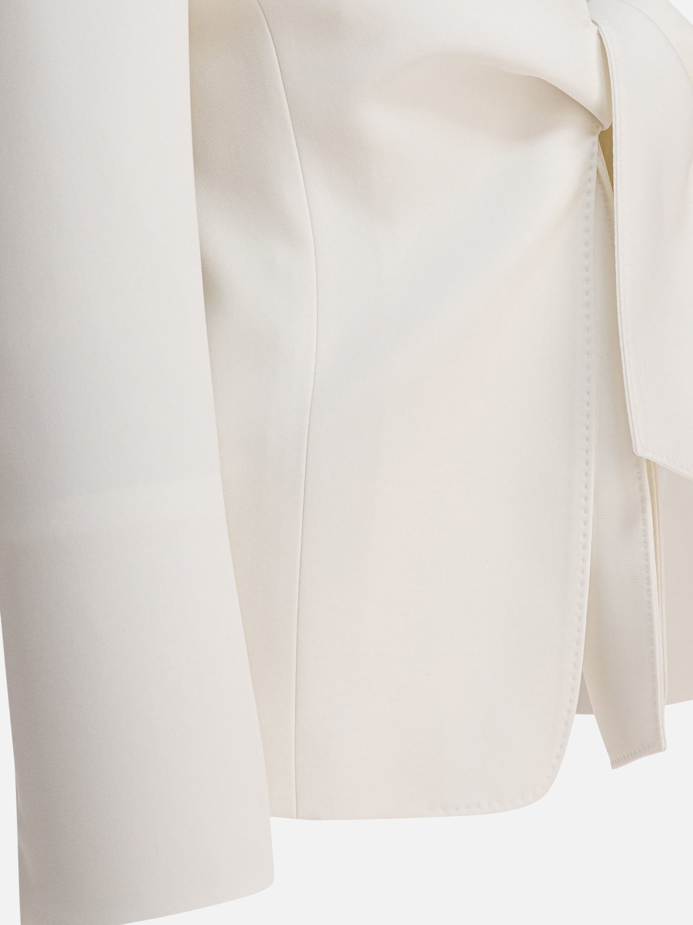 Max Mara Giacca femminile in cady 15141987_38 White thumbnail_4