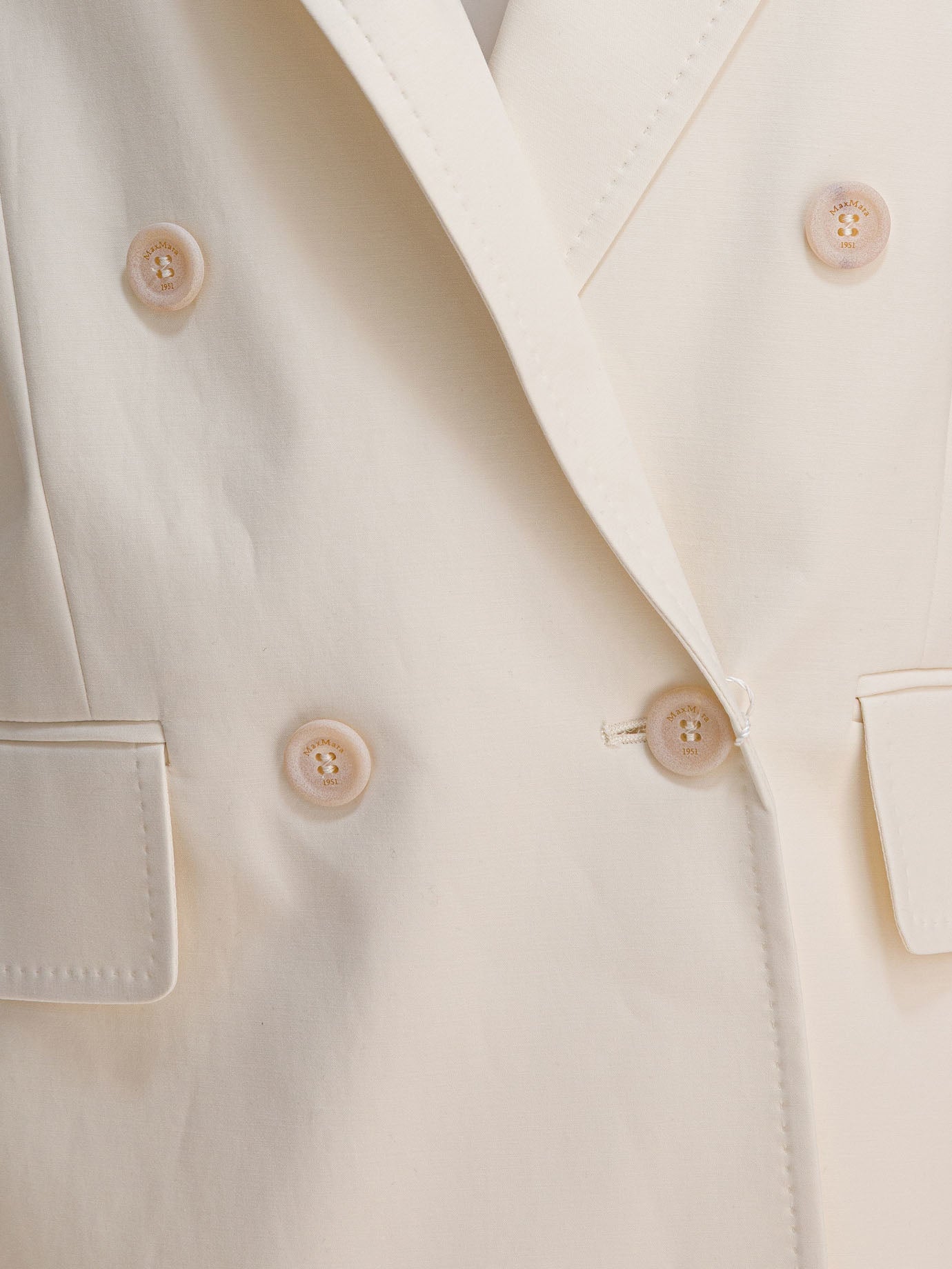 Max Mara "Olimpia" Blazer White