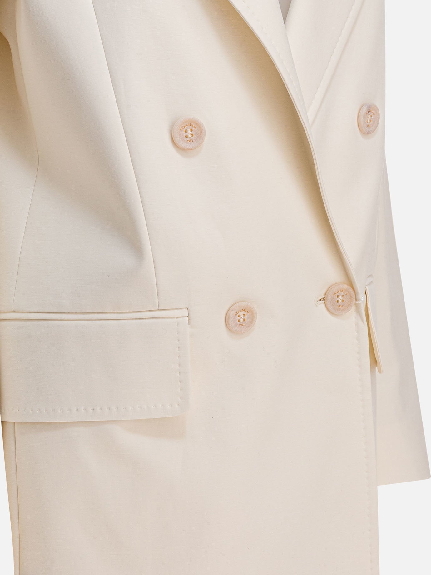 Max Mara Blazer &quot;Olimpia&quot; 10321247_38 White thumbnail_4