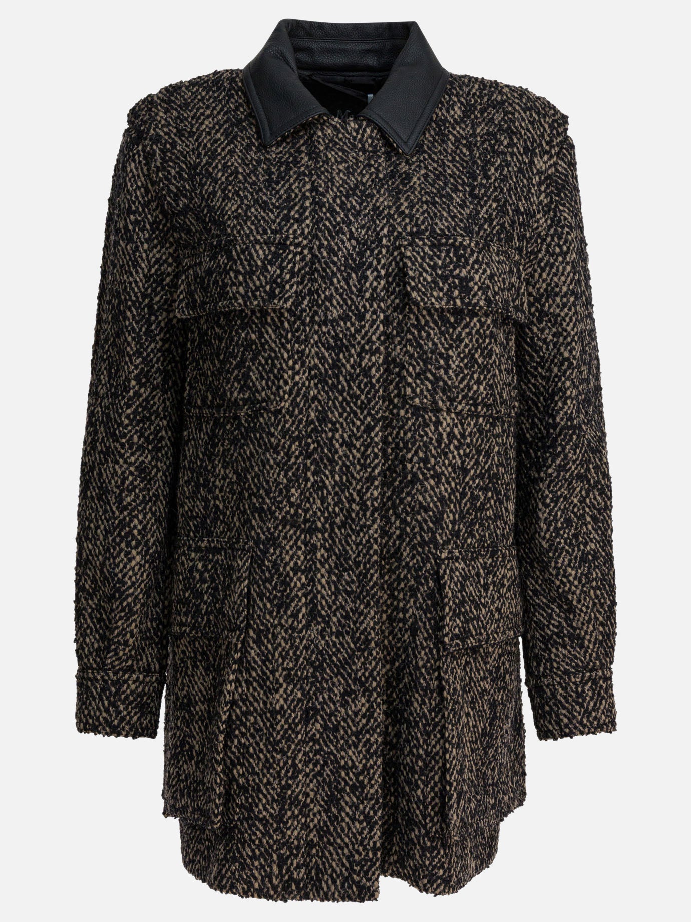 Short coats Tweed  Brown - Max Mara Women | PDP | VIETTI Online Store | Zoom-Modal
