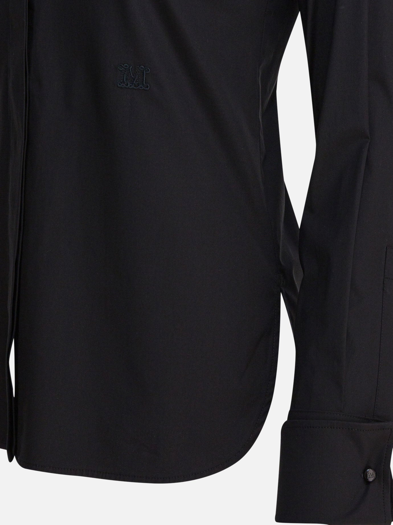 Max Mara Cotton shirt Black