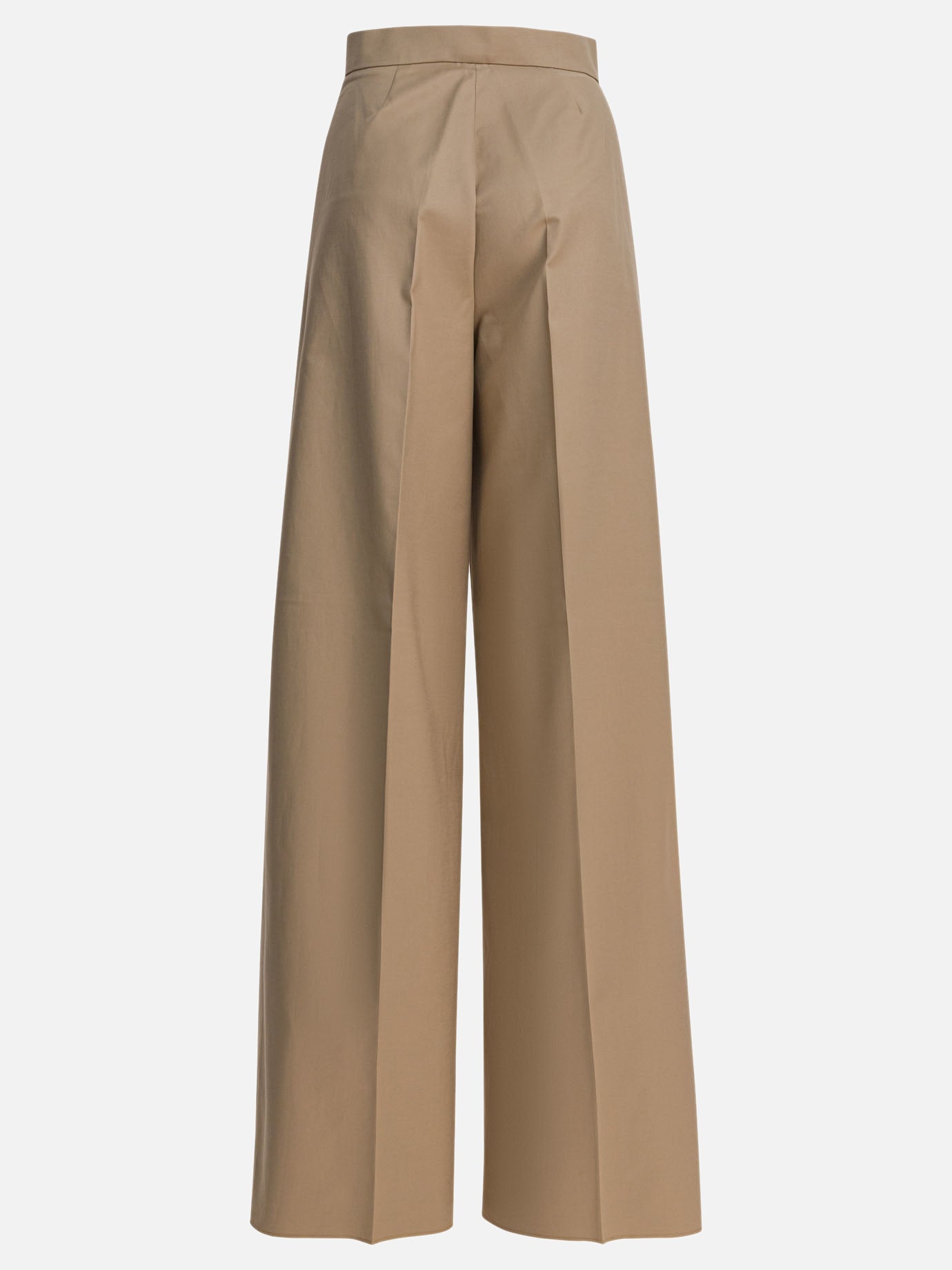 Max Mara Wide leg trousers Beige