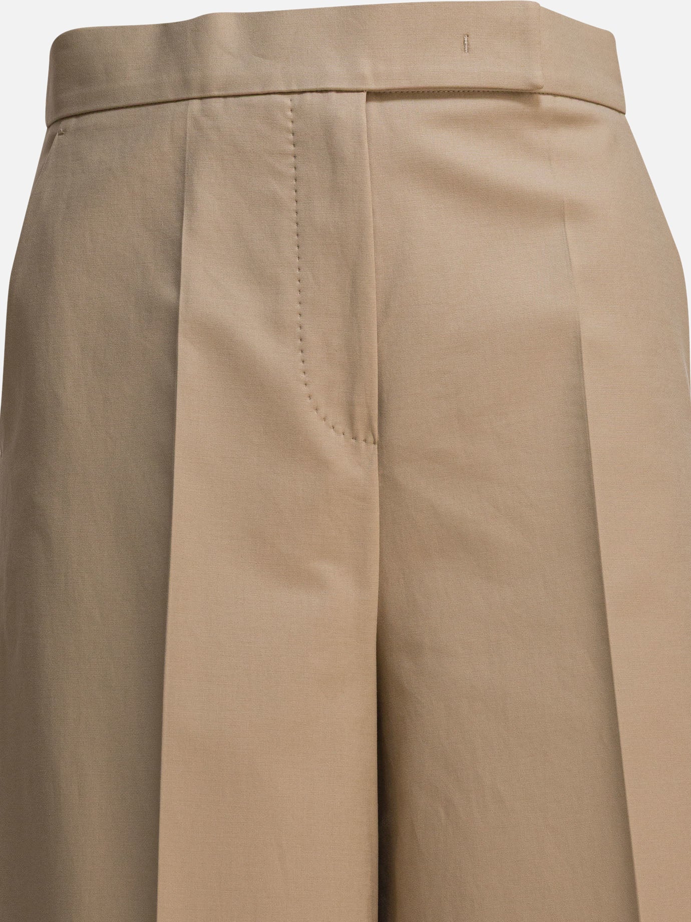 Max Mara Pantaloni gamba larga 15795888_40 Beige thumbnail_3