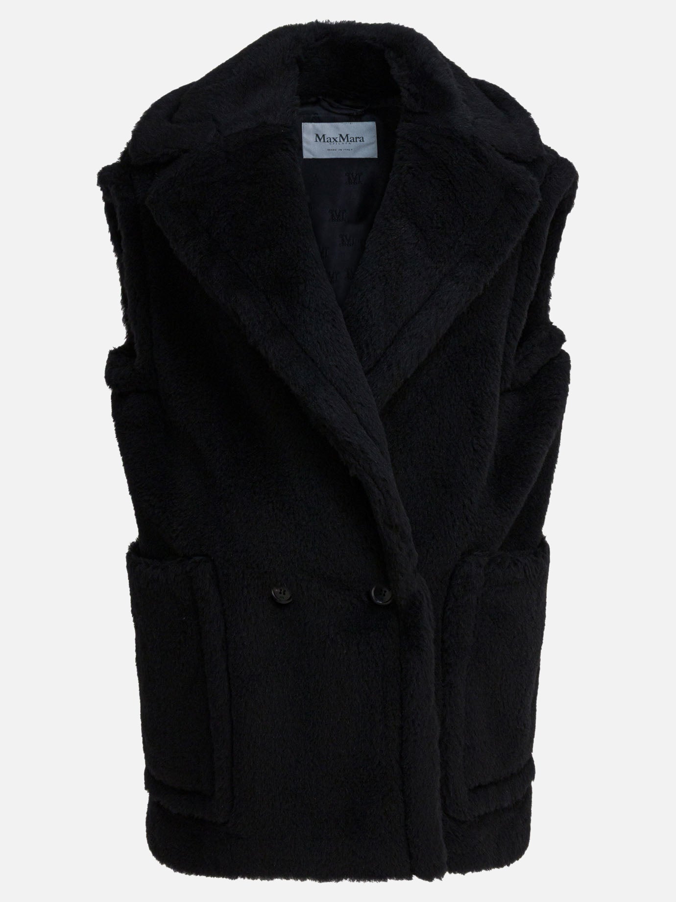 Vest jackets Solid colour  Black - Max Mara Women | PDP | VIETTI Online Store | Zoom-Modal
