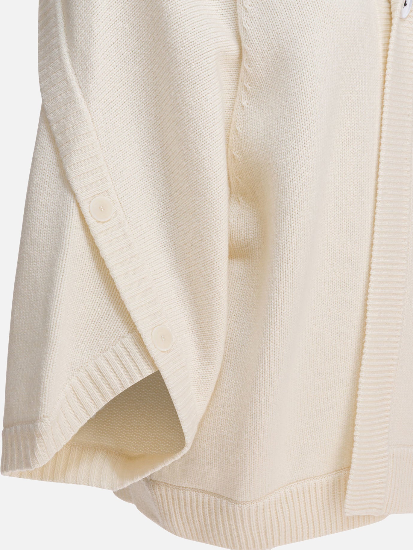 Max Mara Cardigan in lana e cashmere 12393752_XS White thumbnail_4
