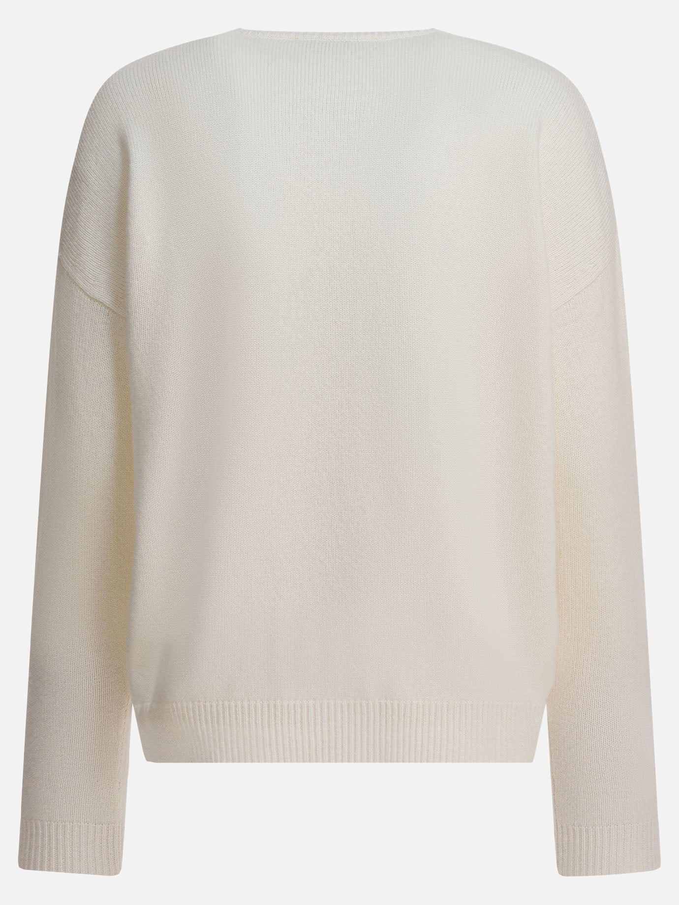 Max Mara Maglione in lana e cashmere 13438410_M White thumbnail_2