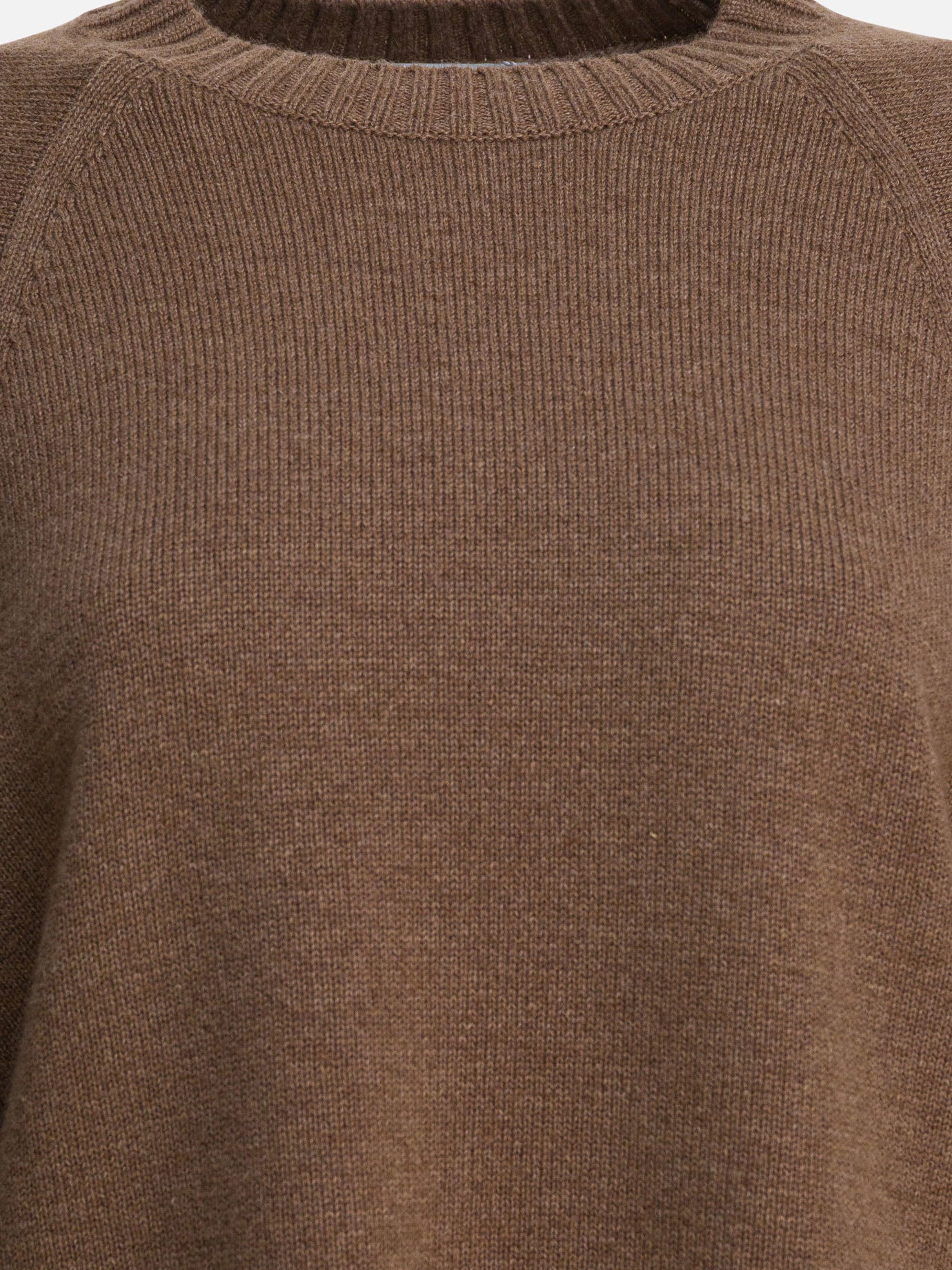 Max Mara Wool and cashmere over sweater 10451760_XS Brown thumbnail_3