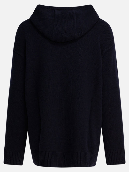 Maglioni con cappuccio Solid colour  Blu - Max Mara Donna | PDP | VIETTI Online Store | 2
